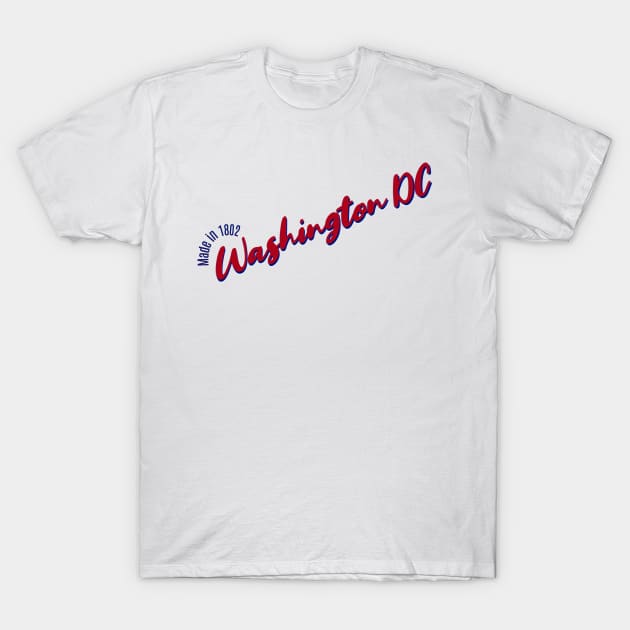 Washington DC in 1802 T-Shirt by LB35Y5